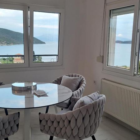 Ellis-Suites Nea Peramos Kavala Bagian luar foto